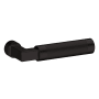 Baldwin L030 Gramercy Knurled Pair of Door Levers without Rosettes from the Estate Collection Oil Rubbed Bronze