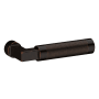 Baldwin L030 Gramercy Knurled Pair of Door Levers without Rosettes from the Estate Collection Venetian Bronze