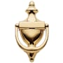 Baldwin Colonial Style Solid Brass Door Knocker Lifetime Polished Brass