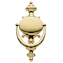 Baldwin Imperial Style Solid Brass Door Knocker Non-Lacquered Brass