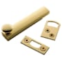 Baldwin 3 Inch General Purpose Surface Bolt Vintage Brass