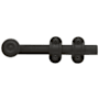 Baldwin 6 Inch Ornamental Heavy Duty Surface Bolt Oil Rubbed Bronze