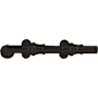Baldwin 18 Inch Ornamental Heavy Duty Surface Bolt Oil Rubbed Bronze
