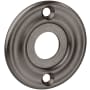 Baldwin Round Emergency Release Trim and Key Lifetime Graphite Nickel