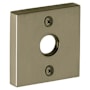 Baldwin Square Emergency Release Trim and Key Satin Brass and Black