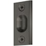 Baldwin Solid Brass Adjustable Ball Catch with 1 Inch x 2-1/8 Inch Strike Lifetime Graphite Nickel