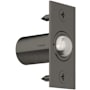 Baldwin Solid Brass Adjustable Ball Catch with 1-1/3 Inch x 2-1/8 Inch Strike Lifetime Graphite Nickel