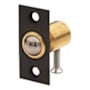 Baldwin Solid Brass Adjustable Ball Catch with 1-1/3 Inch x 2-1/8 Inch Strike Oil Rubbed Bronze