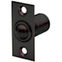 Baldwin Solid Brass Adjustable Ball Catch with 1-1/3 Inch x 2-1/8 Inch Strike Venetian Bronze