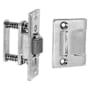 Baldwin Solid Brass Heavy Duty Roller Catch with Full Lip Strike Lifetime Polished Nickel