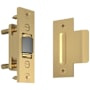Baldwin Solid Brass Heavy Duty Roller Catch with T Strike Lifetime Satin Brass