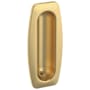 Baldwin Solid Forged Brass Colonial Style Flush Pull Lifetime Satin Brass