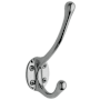 Baldwin Estate Double Robe Hook Polished Chrome