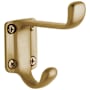Baldwin Estate Double Robe Hook Vintage Brass