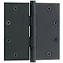 Baldwin 5" x 5" Solid Brass Square Corner Ball Bearing Mortise Hinge - Single Hinge Oil Rubbed Bronze