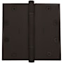 Baldwin 5" x 5" Solid Brass Square Corner Ball Bearing Mortise Hinge - Single Hinge Venetian Bronze