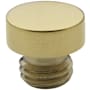 Baldwin Solid Brass Button Tip Finial for Radius Corner Hinges (Quantity 2) Lifetime Polished Brass