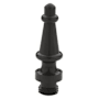Baldwin Steeple Tip Finial for Estate Square Corner Hinges (Quantity 2) Oil Rubbed Bronze
