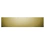 Baldwin Commercial Grade 8 Inch x 34 Inch Solid Brass Kick Plate Satin Brass and Brown