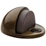 Baldwin 1 Inch Floor Mounted Dome Door Stop Satin Brass and Black