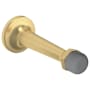 Baldwin 3 Inch Baseboard Mounted Rigid Door Stop Lifetime Satin Brass