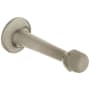 Baldwin 3 Inch Baseboard Mounted Rigid Door Stop Satin Nickel