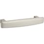 Baldwin Severin Fayerman 4 Inch Center to Center Bar Cabinet Pull from the Estate Collection Satin Nickel