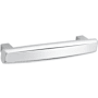 Baldwin Severin Fayerman 4 Inch Center to Center Bar Cabinet Pull from the Estate Collection Polished Chrome