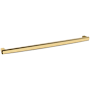 Baldwin Severin Fayerman 18 Inch Center to Center Bar Appliance Pull from the Estate Collection Non-Lacquered Brass