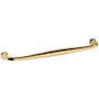 Baldwin Severin Fayerman 12 Inch Center to Center Handle Cabinet Pull from the Estate Collection Lifetime Polished Brass