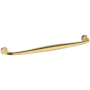 Baldwin Severin Fayerman 12 Inch Center to Center Handle Cabinet Pull from the Estate Collection Lifetime Satin Brass