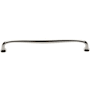 Baldwin Severin Fayerman 12 Inch Center to Center Handle Cabinet Pull from the Estate Collection Lifetime Polished Nickel