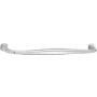 Baldwin Severin Fayerman 12 Inch Center to Center Handle Cabinet Pull from the Estate Collection Polished Chrome