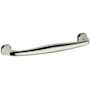Baldwin Severin Fayerman 6 Inch Center to Center Handle Cabinet Pull from the Estate Collection Satin Nickel