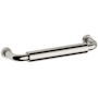 Baldwin Hollywood Hills 4 Inch Center to Center Handle Cabinet Pull from the Estate Collection Satin Nickel