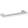 Baldwin Bevel 4 Inch Center to Center Handle Cabinet Pull from the Estate Collection Polished Chrome