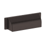 Baldwin Transitional 4 Inch Center to Center Cup Cabinet Pull from the Estate Collection Venetian Bronze