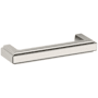 Baldwin Raised 4 Inch Center to Center Handle Cabinet Pull from the Estate Collection Satin Nickel