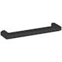Baldwin Raised 6 Inch Center to Center Handle Cabinet Pull from the Estate Collection Satin Black