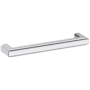 Baldwin Raised 6 Inch Center to Center Handle Cabinet Pull from the Estate Collection Polished Chrome