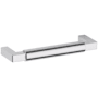 Baldwin Gramercy 4 Inch Center to Center Handle Cabinet Pull from the Estate Collection Polished Chrome