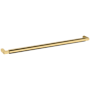 Baldwin Gramercy 18 Inch Center to Center Handle Appliance Pull from the Estate Collection Non-Lacquered Brass