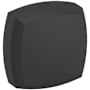 Baldwin Severin Fayerman 1-1/4 Inch Square Cabinet Knob from the Estate Collection Satin Black