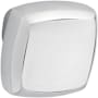 Baldwin Severin Fayerman 1-1/4 Inch Square Cabinet Knob from the Estate Collection Polished Chrome