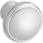 Baldwin Severin Fayerman 1-1/4 Inch Mushroom Cabinet Knob from the Estate Collection Polished Chrome