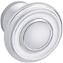 Baldwin Dominion 1-1/4 Inch Mushroom Cabinet Knob from the Estate Collection Polished Chrome