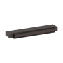 Baldwin Modern 4 Inch Center to Center Rectangular Cabinet Pull from the Estate Collection Venetian Bronze