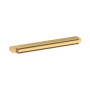 Baldwin Modern 6 Inch Center to Center Rectangular Cabinet Pull from the Estate Collection Lifetime Satin Brass