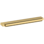 Baldwin Modern 6 Inch Center to Center Rectangular Cabinet Pull from the Estate Collection Lifetime Satin Brass