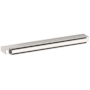 Baldwin Modern 6 Inch Center to Center Rectangular Cabinet Pull from the Estate Collection Lifetime Polished Nickel